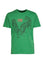 Cavalli Class Brilliant Green Double Tiger Logo Motif Fashion T-Shirt-XL