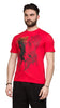 Cavalli Class  Tiger Leopard Motif Fashion T-Shirt-