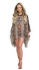 Roberto Cavalli  Phyton Short Phyton Chiffon Cover Up Top-