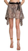 Roberto Cavalli  Phyton Printed Chiffon Cover Up Skirt-