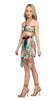 Roberto Cavalli  Floral Printed Chiffon Cover Up Skirt-