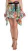 Roberto Cavalli  Floral Printed Chiffon Cover Up Skirt-