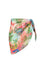 Roberto Cavalli  Floral Printed Asymmetric Chiffon Cover Up Skirt- One Size