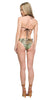 Roberto Cavalli  Tiger Printed Two Piece V-Neck Bikini Set-