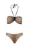 Roberto Cavalli  Cheetah Printed Two Piece V-Neck Bikini Set-