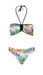 Roberto Cavalli  Floral Printed Two Piece V-Neck Bikini Set-