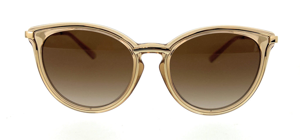 Michael Kors 0MK1077 101413 ;ight Gold Brown Round Sunglasses