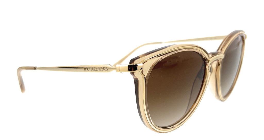 Michael Kors 0MK1077 101413 ;ight Gold Brown Round Sunglasses