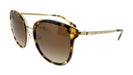 Michael Kors 0MK1099B 302813 Gold / Tortoise Shell Round Sunglasses