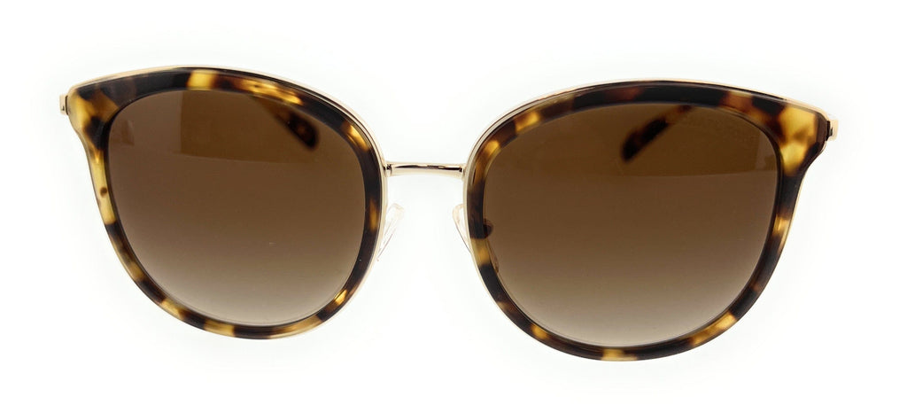 Michael Kors 0MK1099B 302813 Gold / Tortoise Shell Round Sunglasses