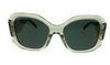 Tory Burch 0TY7183U 18863H Transparent Perfect Mint Square Sunglasses