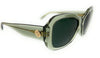 Tory Burch 0TY7183U 18863H Transparent Perfect Mint Square Sunglasses