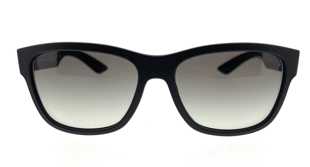 Prada Linea Rossa 0PS 03QS DG00A7 Black Rectangular Sunglasses