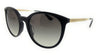 Prada  Black Round Sunglasses