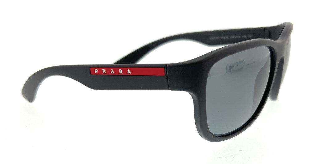 Prada Linea Rossa 0PS 01US UFK5L0 Grey Square  Sunglasses