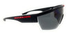 Prada Linea Rossa 0PS 03XS DG05Z1 Black Rubber Wrap Polarized Sunglasses