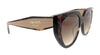 Prada 0PR 14WSF 01R0A6 
Caramel Tortoise/Powder Rectangle Sunglasses