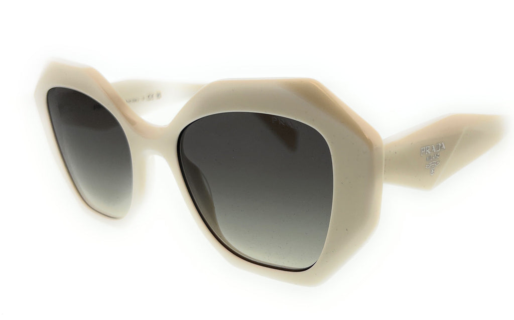 Prada  White Cat Eye Sunglasses