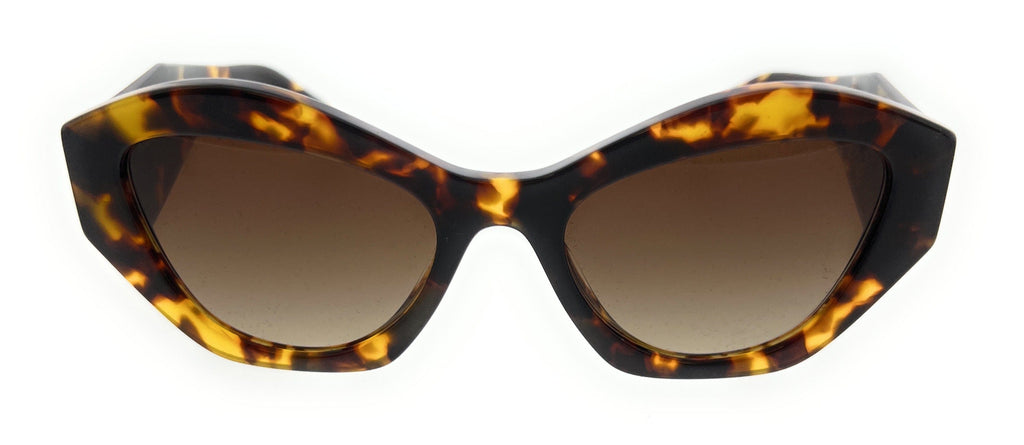 Prada 0PR 07YS VAU6S1 Honey Havana Cat Eye Sunglasses