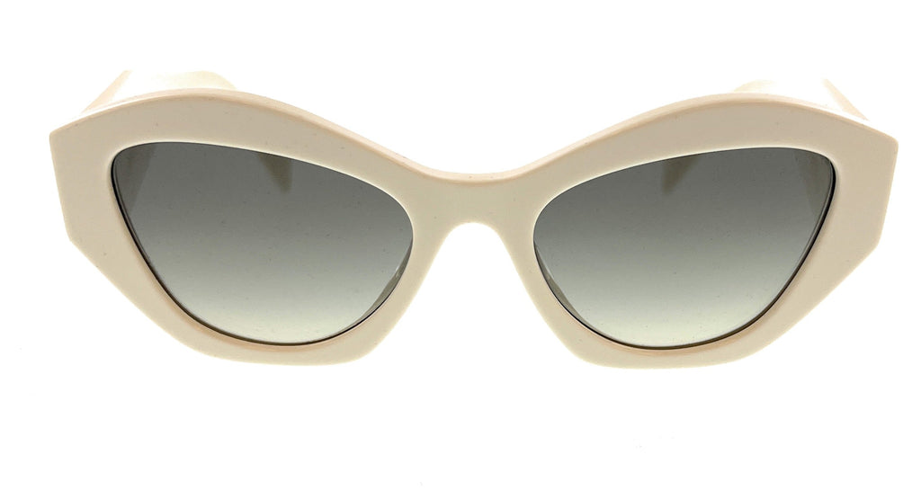 Prada 0PR 07YS 142130 White Cat Eye Sunglasses
