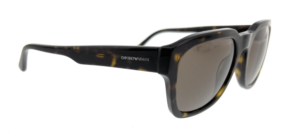 Emporio Armani 0EA4175 587973 Shiny Havana Square Sunglasses