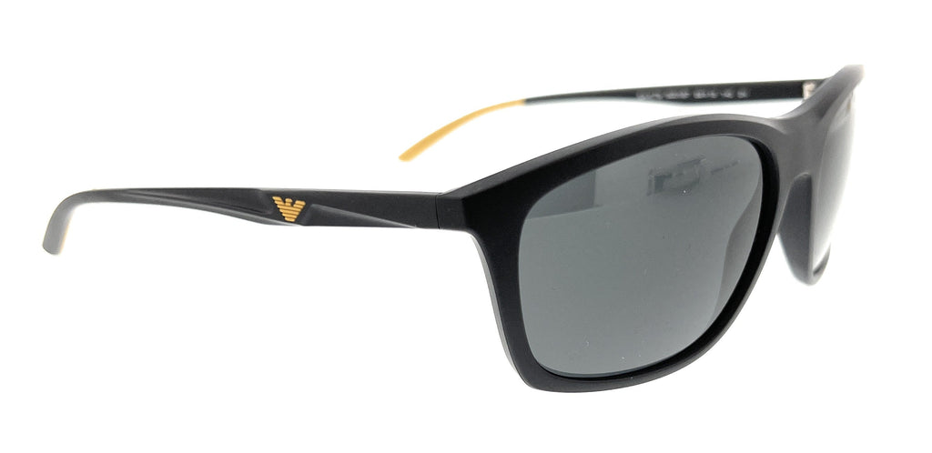 Emporio Armani 0EA4179 500187 Matte Black Square Sunglasses