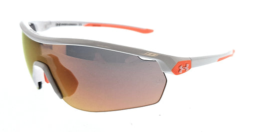 UNDER ARMOUR  White Orange Mask  Sunglasses