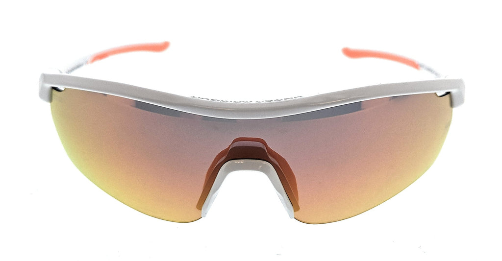 UNDER ARMOUR UA 7001/SIXN White Orange Mask  Sunglasses