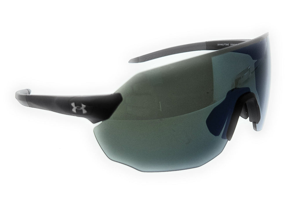 UNDER ARMOUR UA HALFTIMEO6W Matte Black Grey Shield Sunglasses