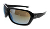 UNDER ARMOUR  Black Rectangle Sunglasses