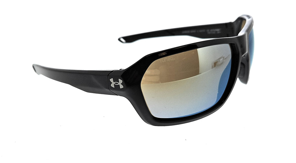 UNDER ARMOUR UA RECON807 Black Rectangle Sunglasses