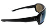 UNDER ARMOUR UA RECON807 Black Rectangle Sunglasses