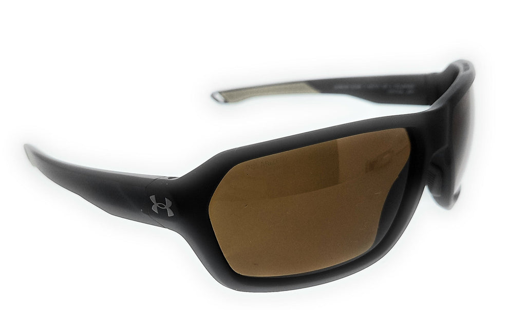 UNDER ARMOUR UA RECONDLD Matte Green Rectangle Sunglasses