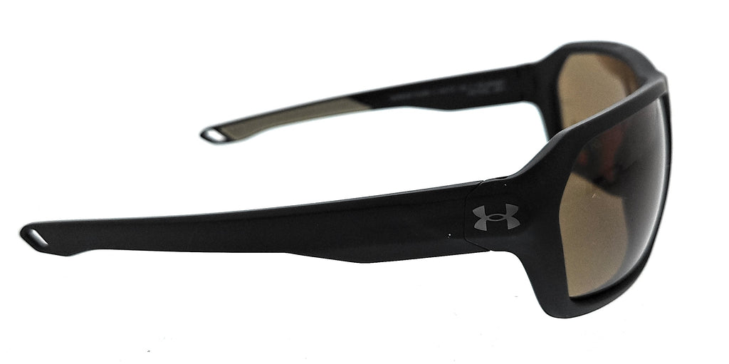 UNDER ARMOUR UA RECONDLD Matte Green Rectangle Sunglasses