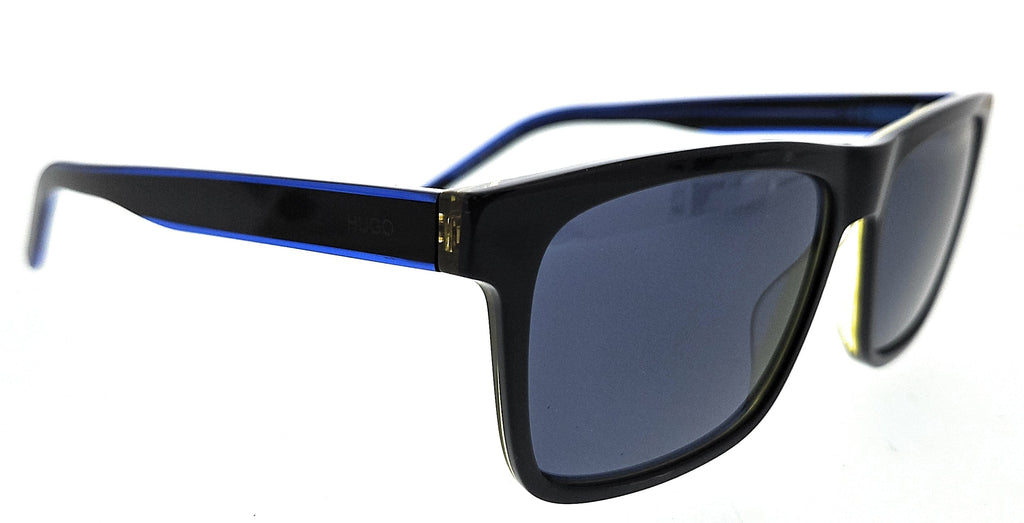 HUGO HG 1242/S DCD DCD Blue Yellow Square Sunglasses