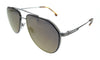 Hugo Boss  Brown Horn Ruthenium Aviator Sunglasses