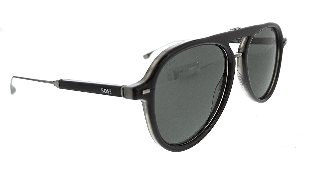 Hugo Boss BOSS 1356/S KB7 KB7 Grey Aviator Sunglasses