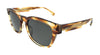 Hugo Boss  Striped Brown Square Sunglasses