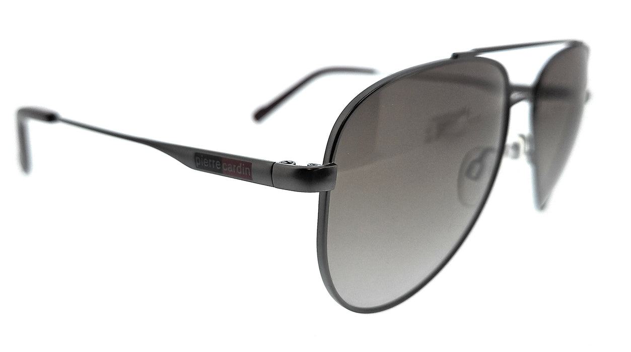 PIERRE CARDIN P.C. 6864/S R80 R80 Matte Ruthenium Aviator Sunglasses