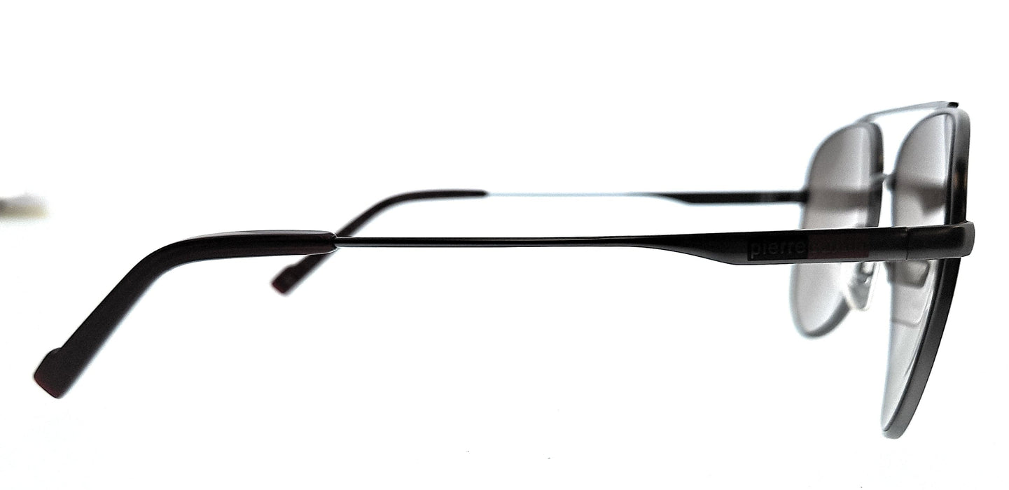 PIERRE CARDIN P.C. 6864/S R80 R80 Matte Ruthenium Aviator Sunglasses
