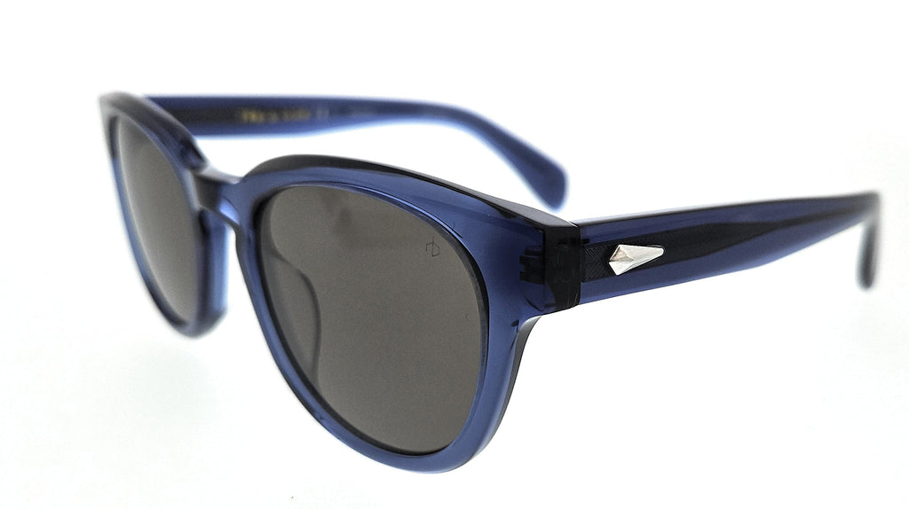 Rag & Bone  Blue Round Sunglasses