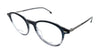 HUGO  Blue Grey Horn Round Optical Frames