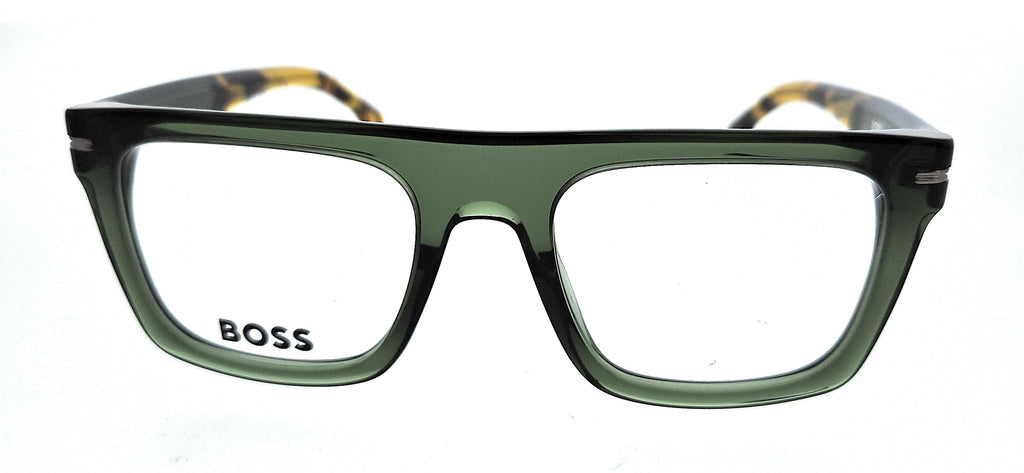 HUGO BOSS BOSS 1597 XGW Green Havana Square Optical Frames