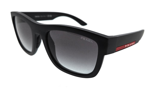 Prada Linea Rossa 0PS 01ZSF 1BO09U Matte black Square Sunglasses