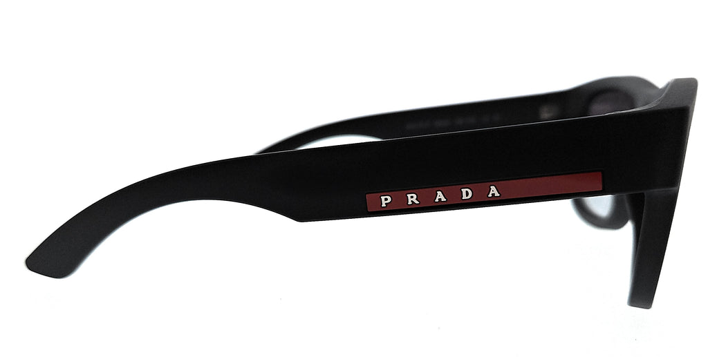 Prada Linea Rossa 0PS 01ZSF 1BO09U Matte black Square Sunglasses