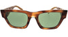 Prada 0PR A06S 11P60C Cognac tortoise Square Sunglasses