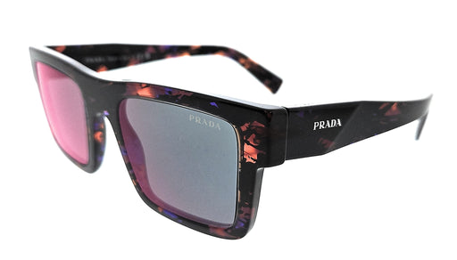 Prada 0PR 19WS 06V40E Abstract orange Rectangle Sunglasses