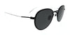 Prada 0PR 53WS 04Q5S0 Matte black Round Sunglasses