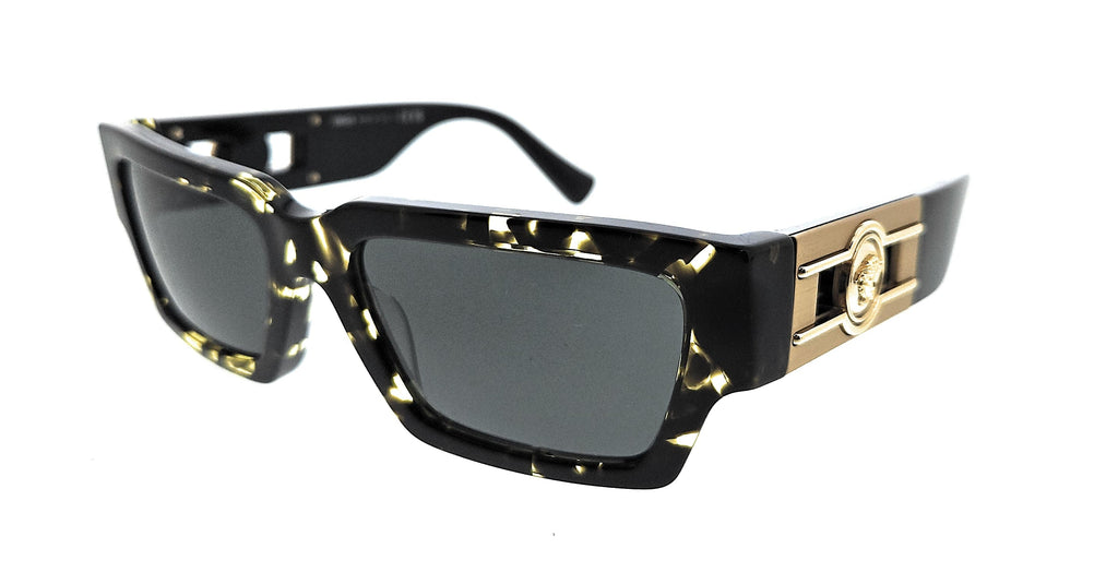 Versace  Havana Rectangle Sunglasses