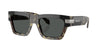 Versace  Havana Rectangle Sunglasses